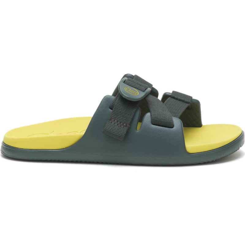 Chaco Chillos Kids' Slides Green | GFP55PF7