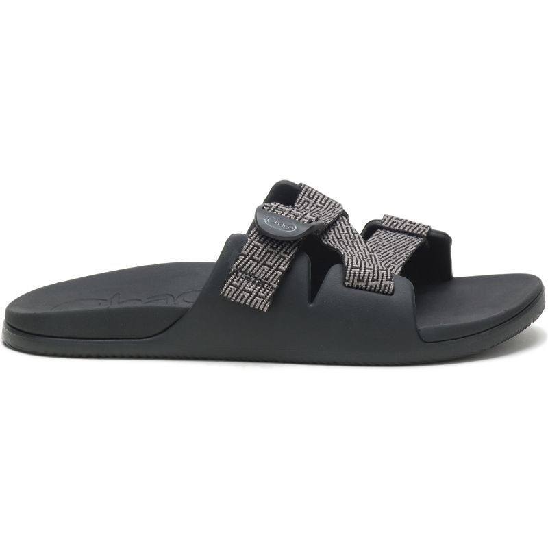 Chaco Chillos Men's Slides Black | FCG89BD4