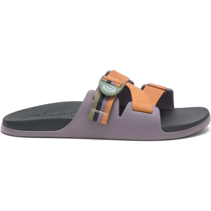 Chaco Chillos Men's Slides Grey | GJK85QA4