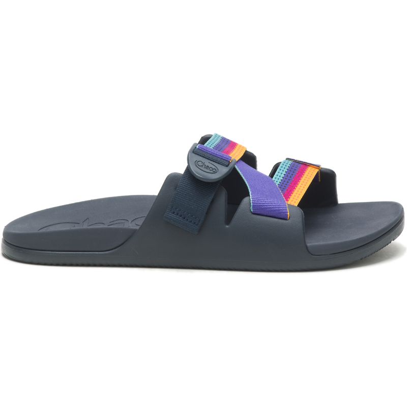 Chaco Chillos Men's Slides Multicolor | PCC86EQ0