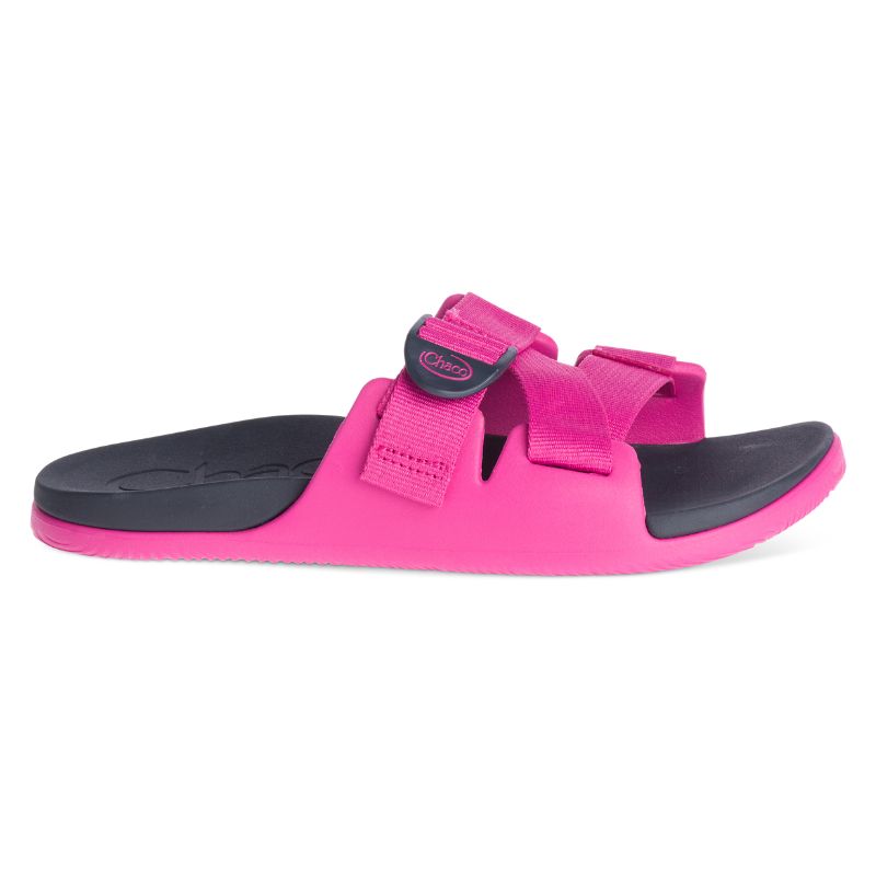 Chaco Chillos Women's Slides Pink | PDQ18SR4