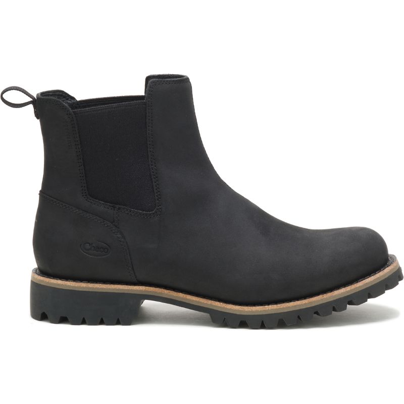 Chaco Fields Chelsea Waterproof Men's Boots Black | SIA39KI1