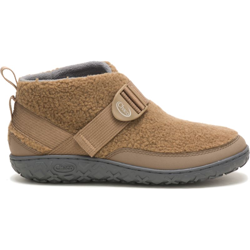 Chaco Ramble Fluff Men's Shoes Beige Brown | QYZ58PQ5