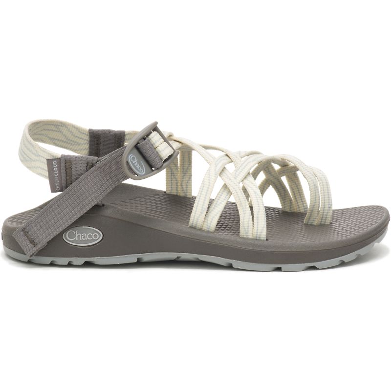 Chaco Z/Cloud X2 Women's Sandals Cream | KUA58SW1