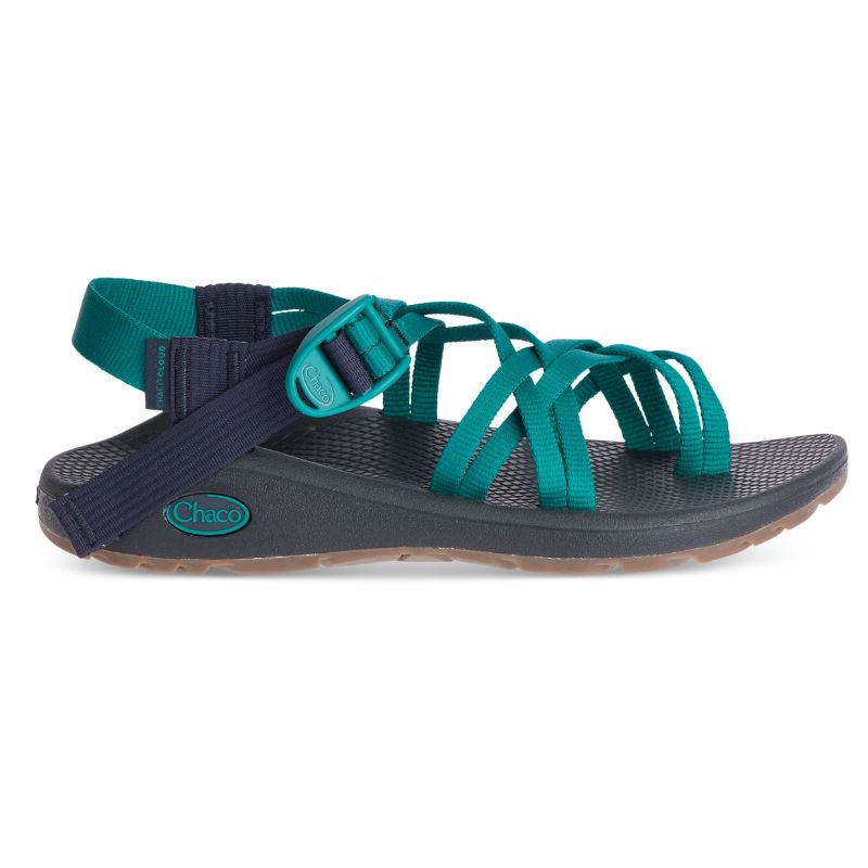 Chaco Z/Cloud X2 Women's Sandals Green | AQQ59NK2