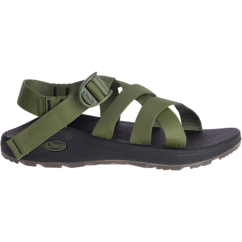 Chaco Banded Z/Cloud Men's Sandals Green | GBQ94RU0