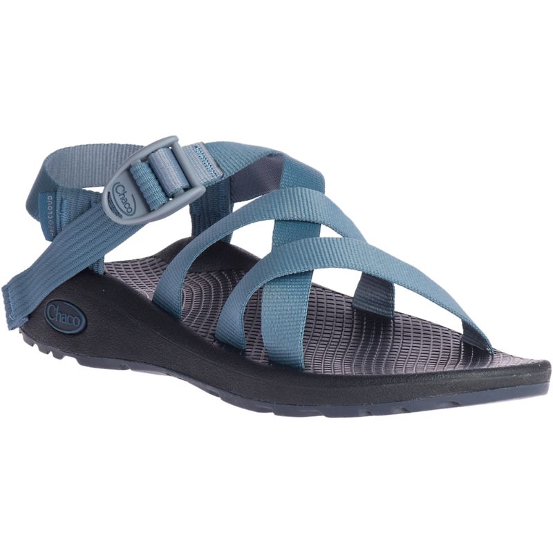 Chaco Banded Z/Cloud Women's Sandals Blue | XXG49IU0