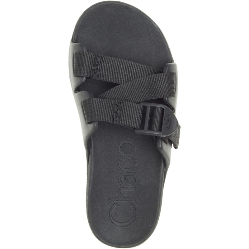 Chaco Chillos Kids' Slides Black | YZK91XG6