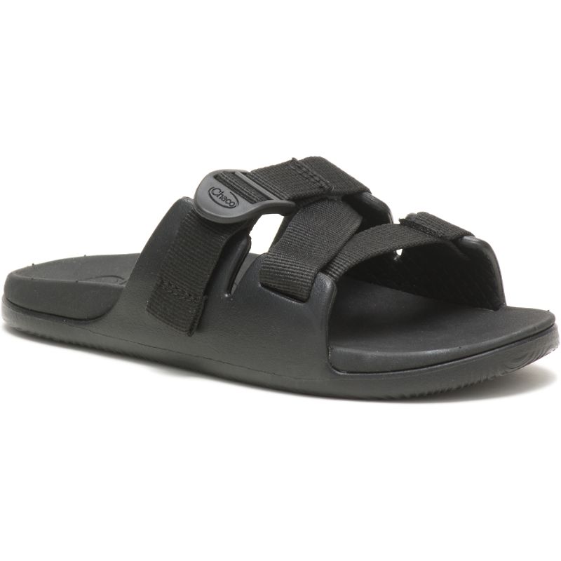 Chaco Chillos Kids' Slides Black | YZK91XG6