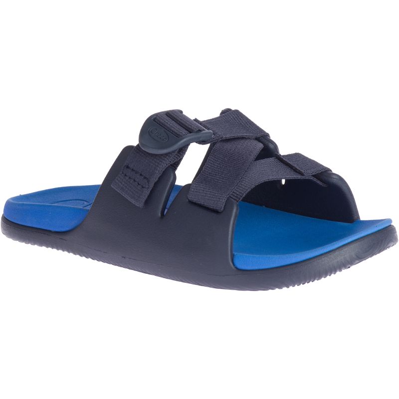 Chaco Chillos Kids' Slides Blue | TST87SK0