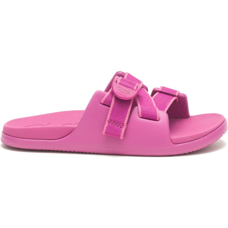 Chaco Chillos Kids\' Slides Fuchsia | ECX49JE0