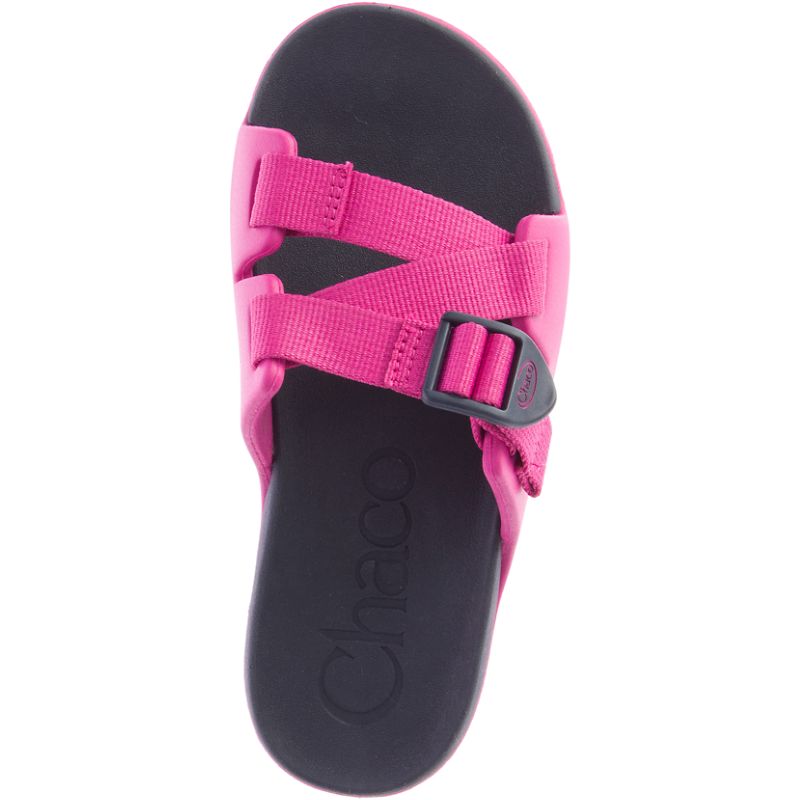 Chaco Chillos Kids' Slides Pink | LPA65ZB5