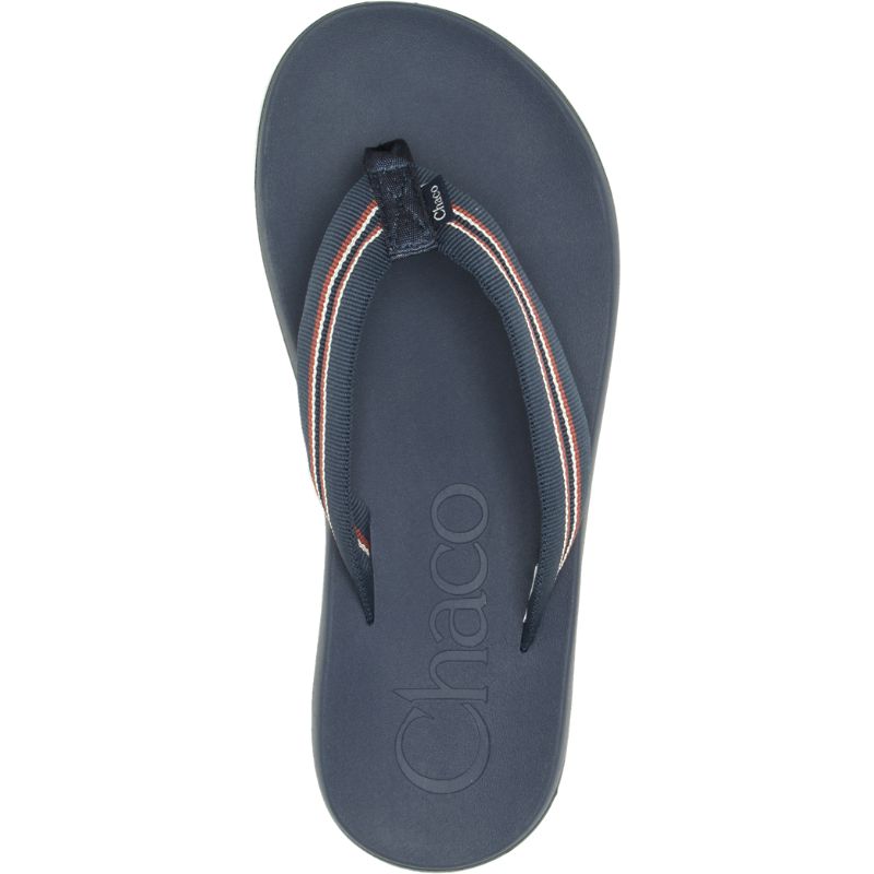 Chaco Chillos Men's Flips Navy | LJI40AJ8