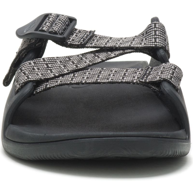 Chaco Chillos Men's Slides Black | FCG89BD4