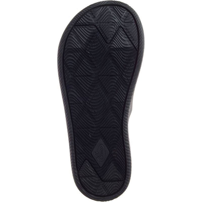 Chaco Chillos Men's Slides Black | ONV10ZN6