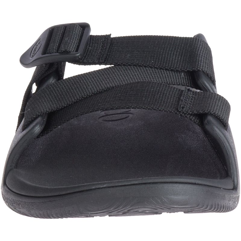 Chaco Chillos Men's Slides Black | ONV10ZN6