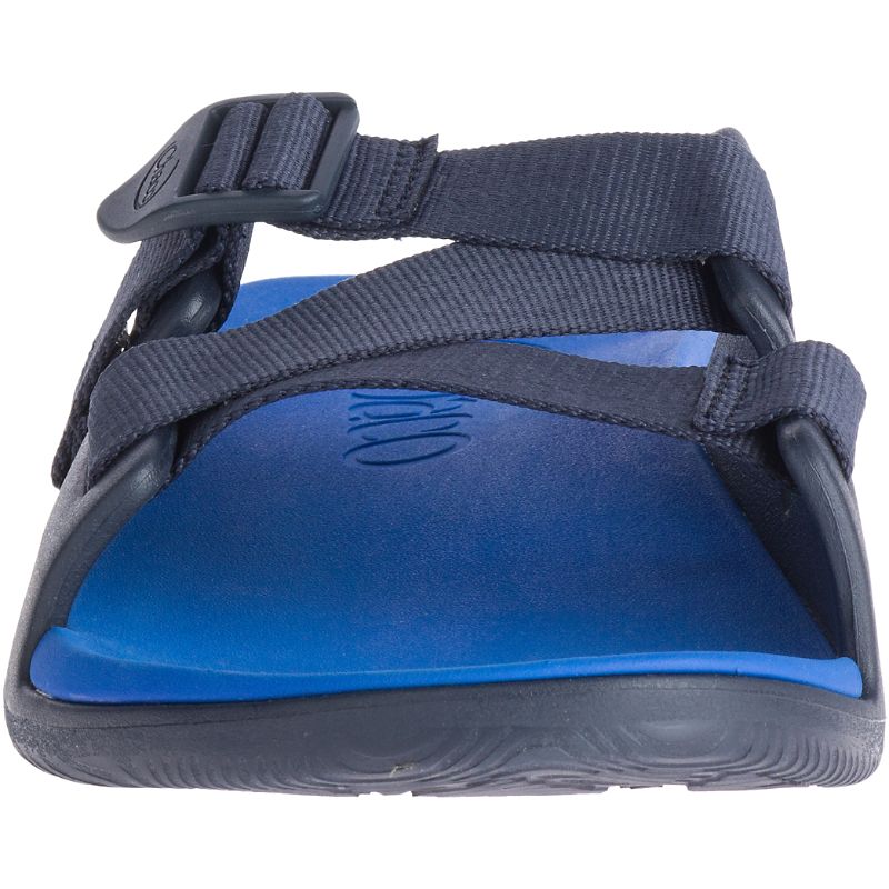 Chaco Chillos Men's Slides Blue | FLV47YK2