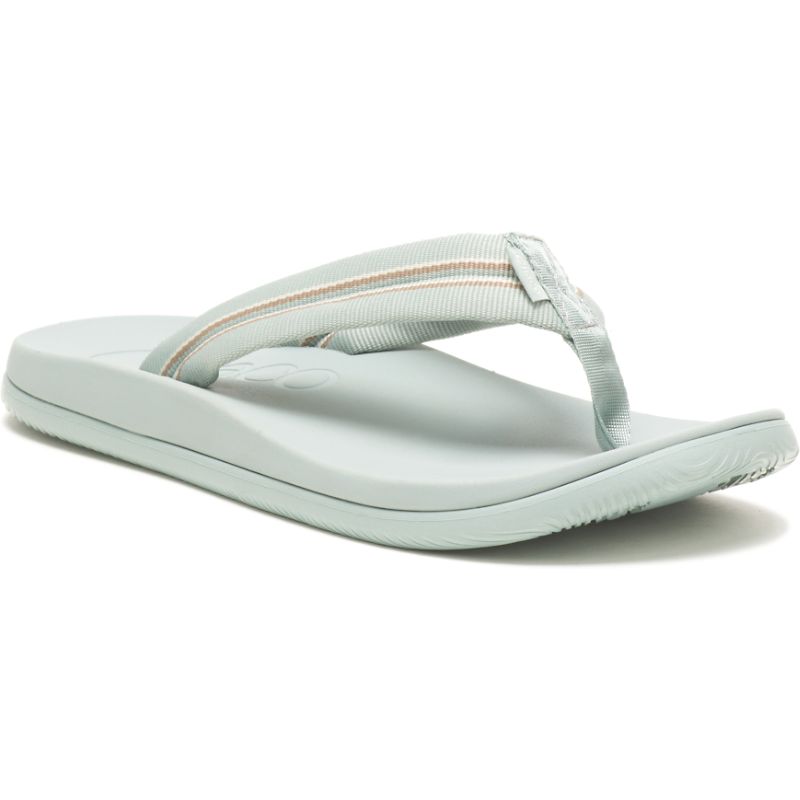 Chaco Chillos Women's Flips Light Turquoise Grey | NSR68ZT6