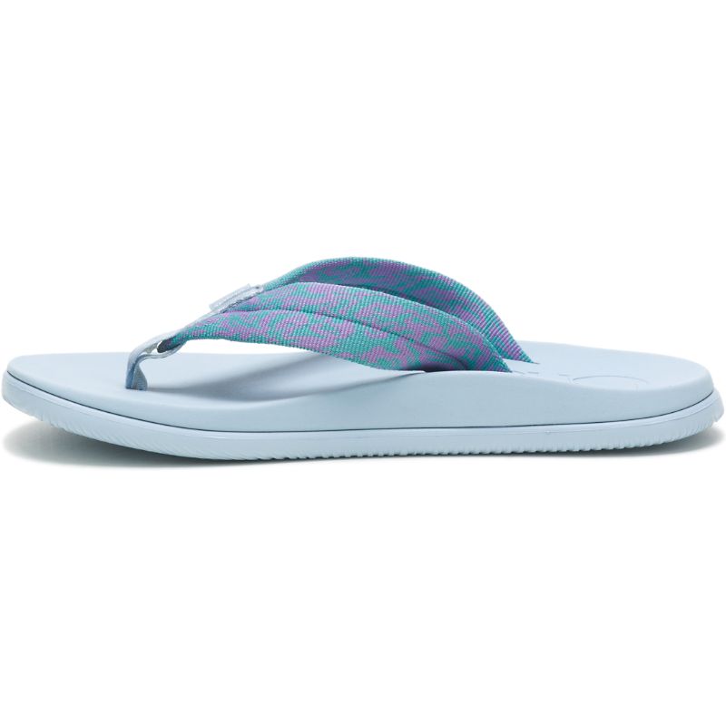 Chaco Chillos Women's Flips Turquoise | OTI82VV2