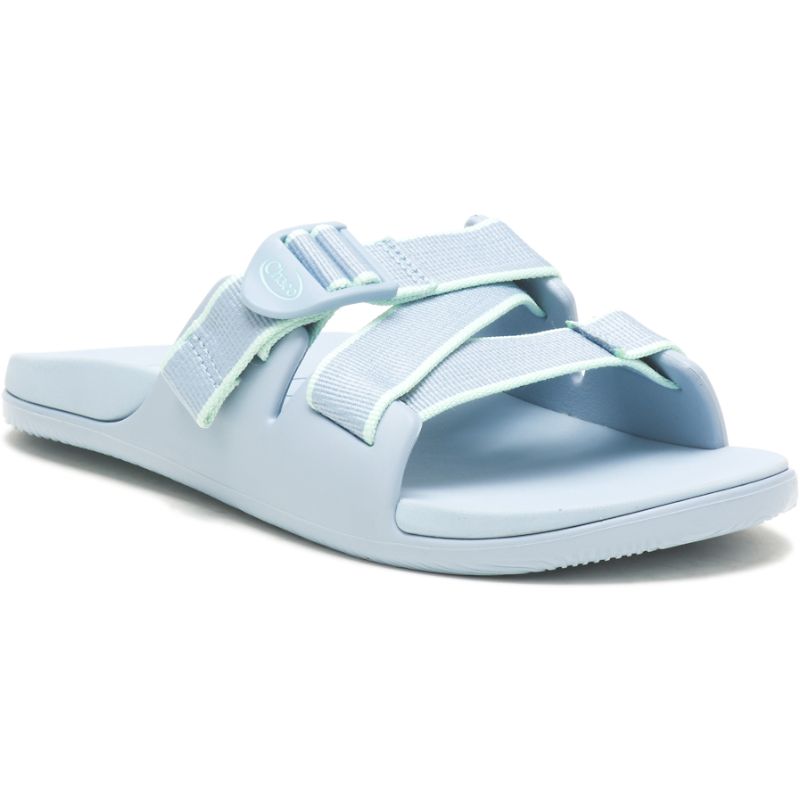 Chaco Chillos Women's Slides Blue | OQM25RR6