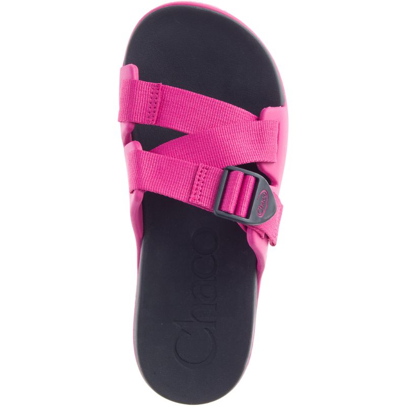 Chaco Chillos Women's Slides Pink | PDQ18SR4