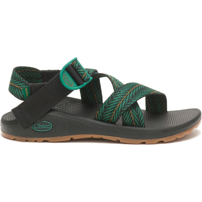 Chaco Mega Z/Cloud Women\'s Sandals Green | VCI57SX0