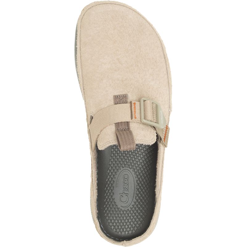 Chaco Paonia Clog Men's Shoes Beige | KSZ54RN7