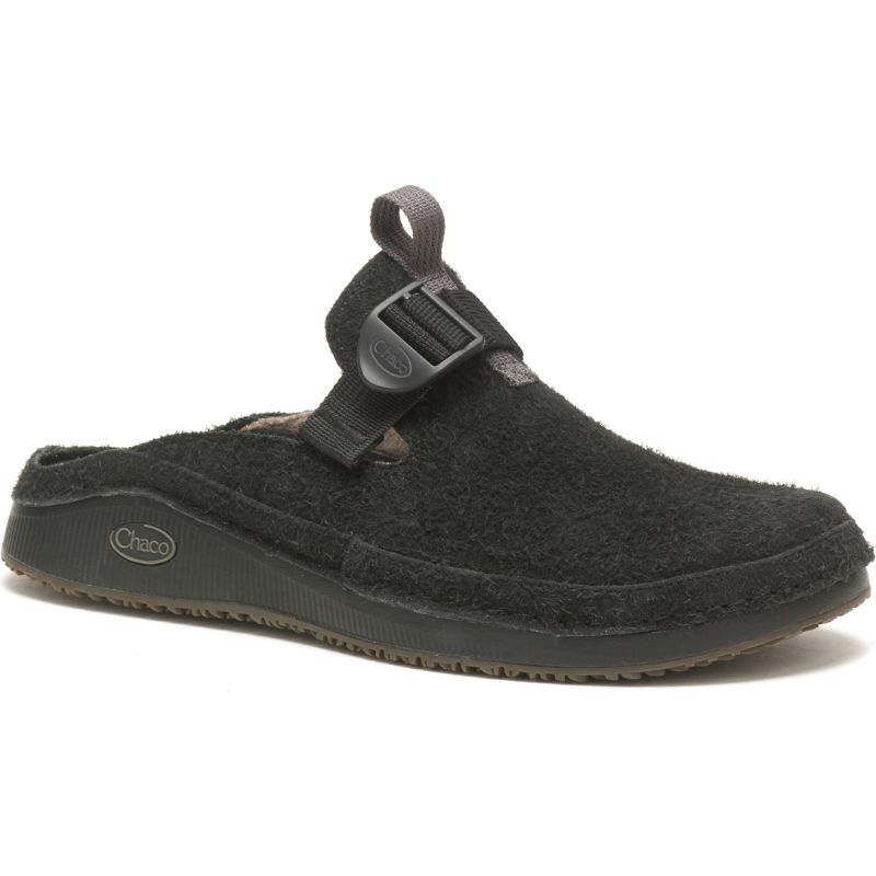 Chaco Paonia Clog Men's Shoes Black | LLT20FE8