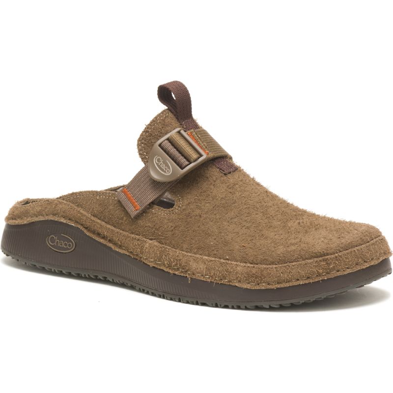 Chaco Paonia Clog Men's Shoes Brown | TUT14RN6