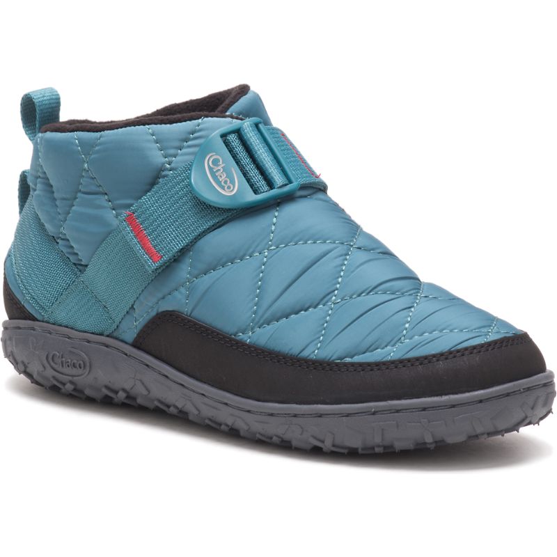 Chaco Ramble Puff Women's Shoes Blue | ATE37SW8