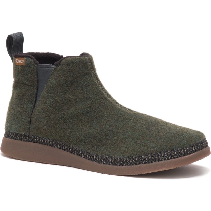 Chaco Revel Chelsea Men's Boots Green | SGW92JT3