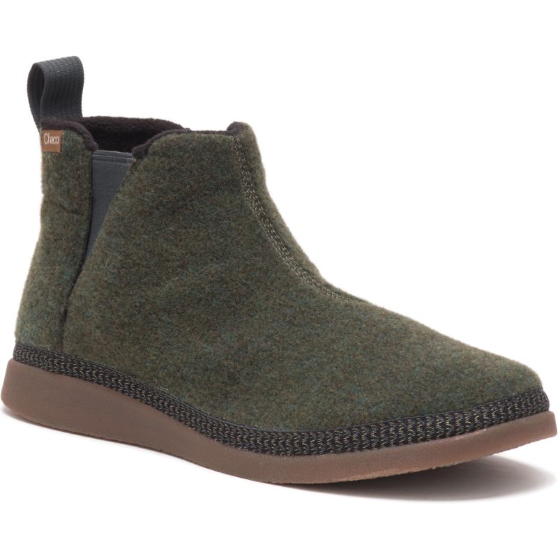 Chaco Revel Chelsea Men's Boots Green | SGW92JT3