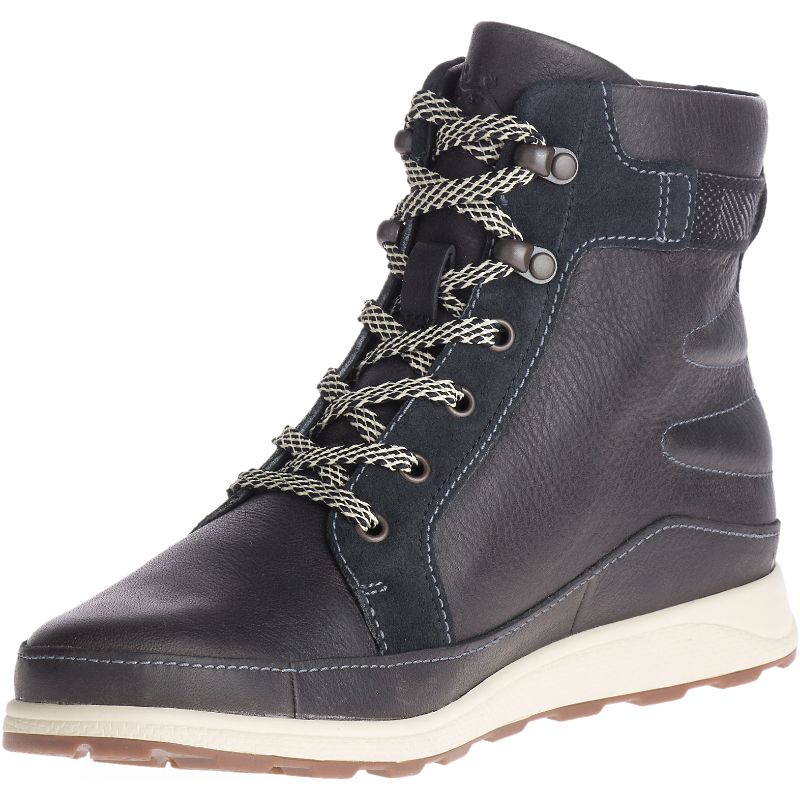 Chaco Sierra Waterproof Women's Boots Black | WBG83NY7