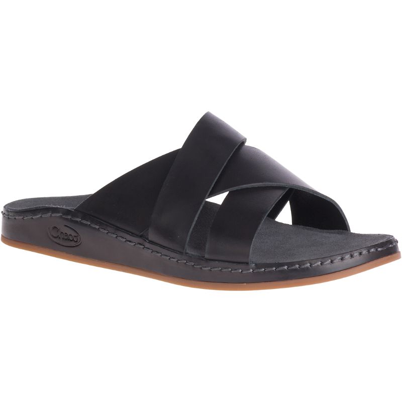 Chaco Wayfarer Slide Women's Sandals Black | FYF24II1