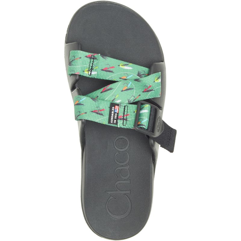 Chaco X Thomas Rhett Chillos Women's Slides Green | LCK08AC3