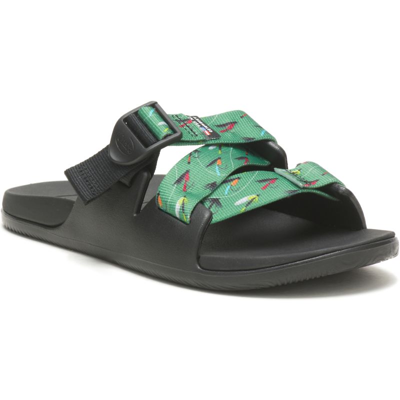 Chaco X Thomas Rhett Chillos Women's Slides Green | LCK08AC3