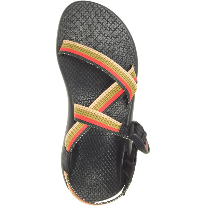 Chaco Z/1® Classic Wide Width Women's Sandals Red Green | GJV31FR7