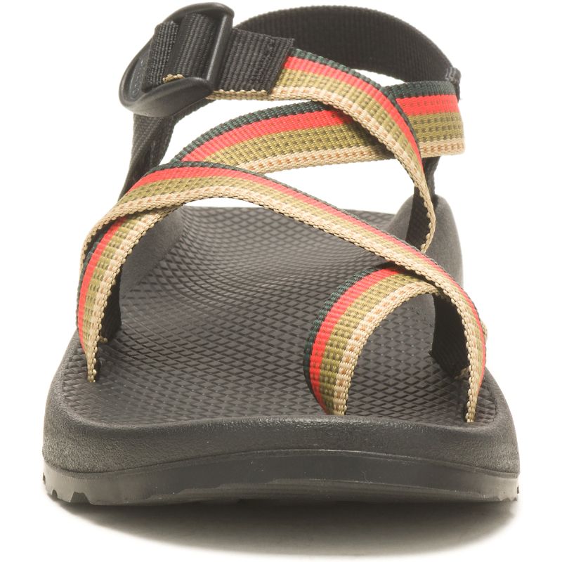 Chaco Z/2® Classic Men's Sandals Red Green | EYE63TY2