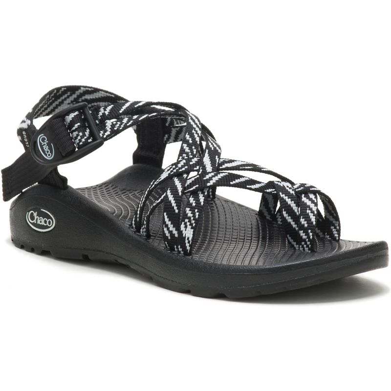 Chaco Z/Cloud X2 Women's Sandals Black White | JTP50KA1