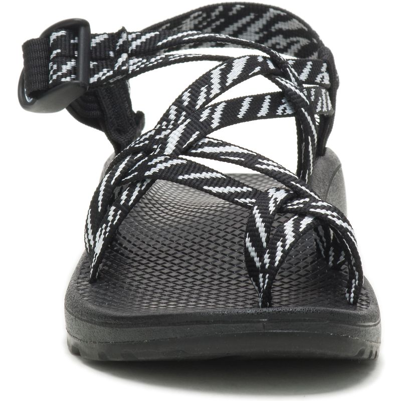 Chaco Z/Cloud X2 Women's Sandals Black White | JTP50KA1