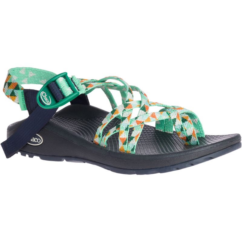 Chaco Z/Cloud X2 Women's Sandals Green | VBK62CF0