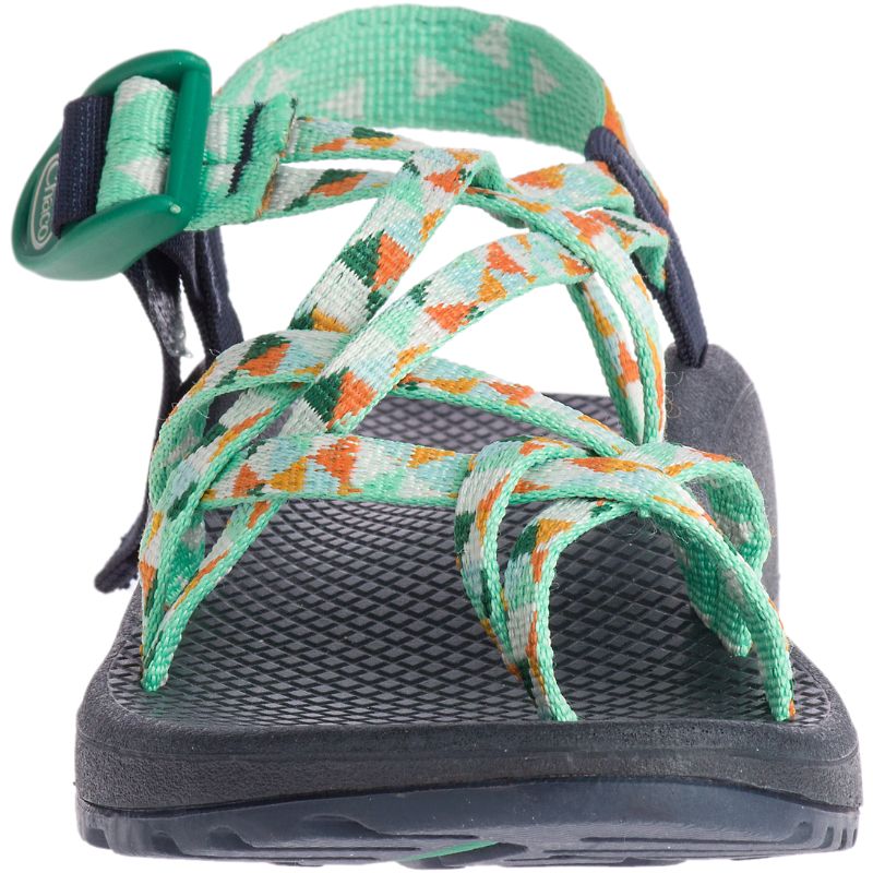 Chaco Z/Cloud X2 Women's Sandals Green | VBK62CF0