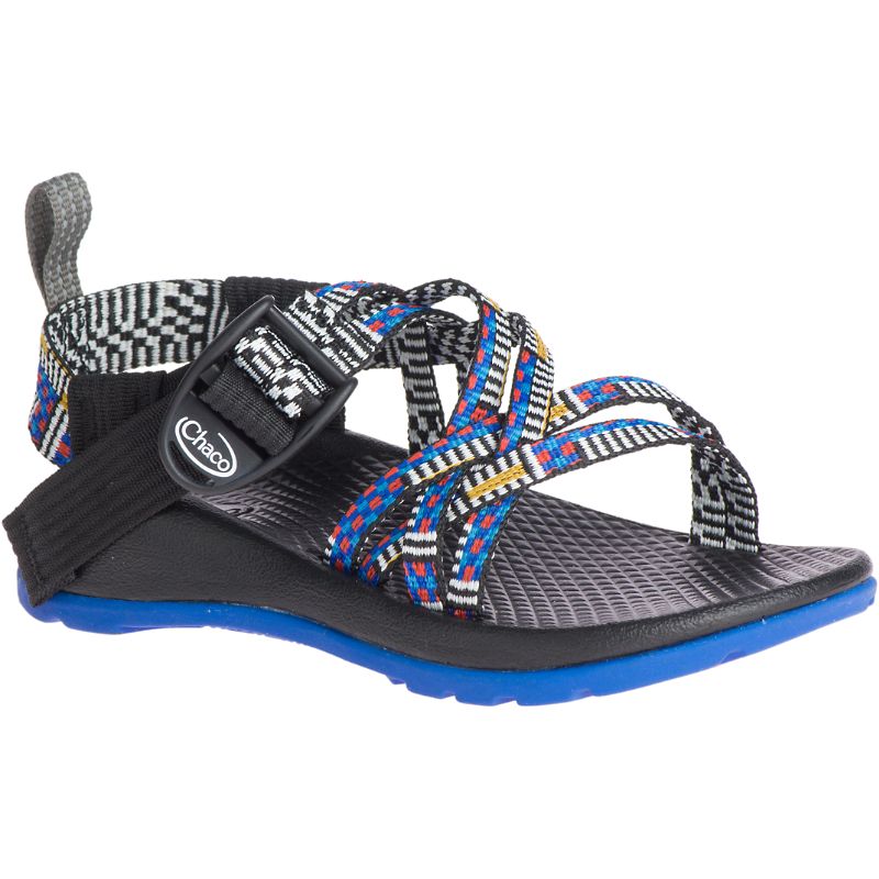 Chaco Zx/1 Ecotread™ Kids' Sandals Blue Grey | WZG49HE0