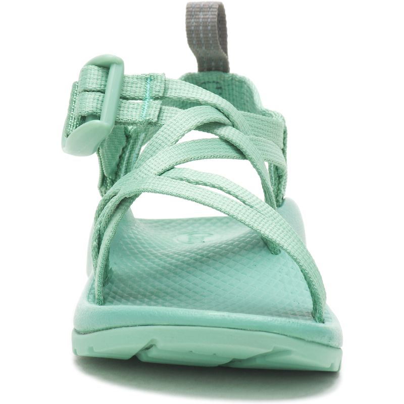 Chaco Zx/1 Ecotread™ Kids' Sandals Green | YIH62HL7