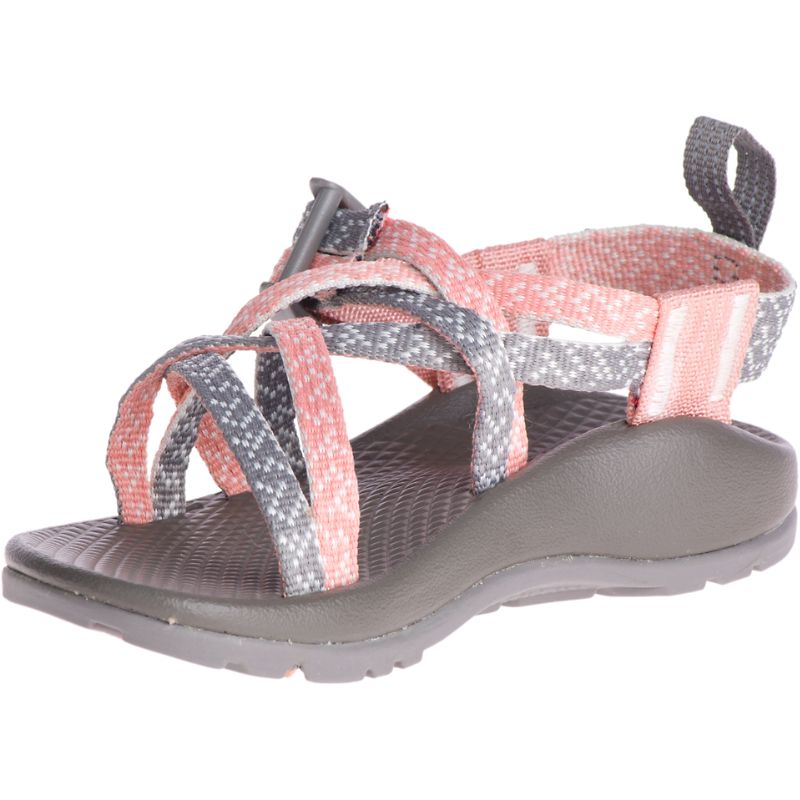 Chaco Zx/1 Ecotread™ Kids' Sandals Pink Grey | MJD68KA7